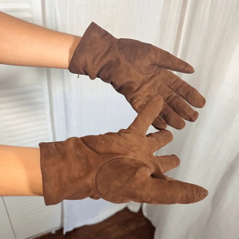 Guanti & Guanti Glove Size 8 Vintage 80's Old Money Dark Academia Gloves